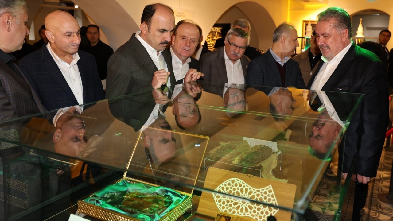 Konya&#039;da “Mukaddes Emanetler” Sergisi açıldı