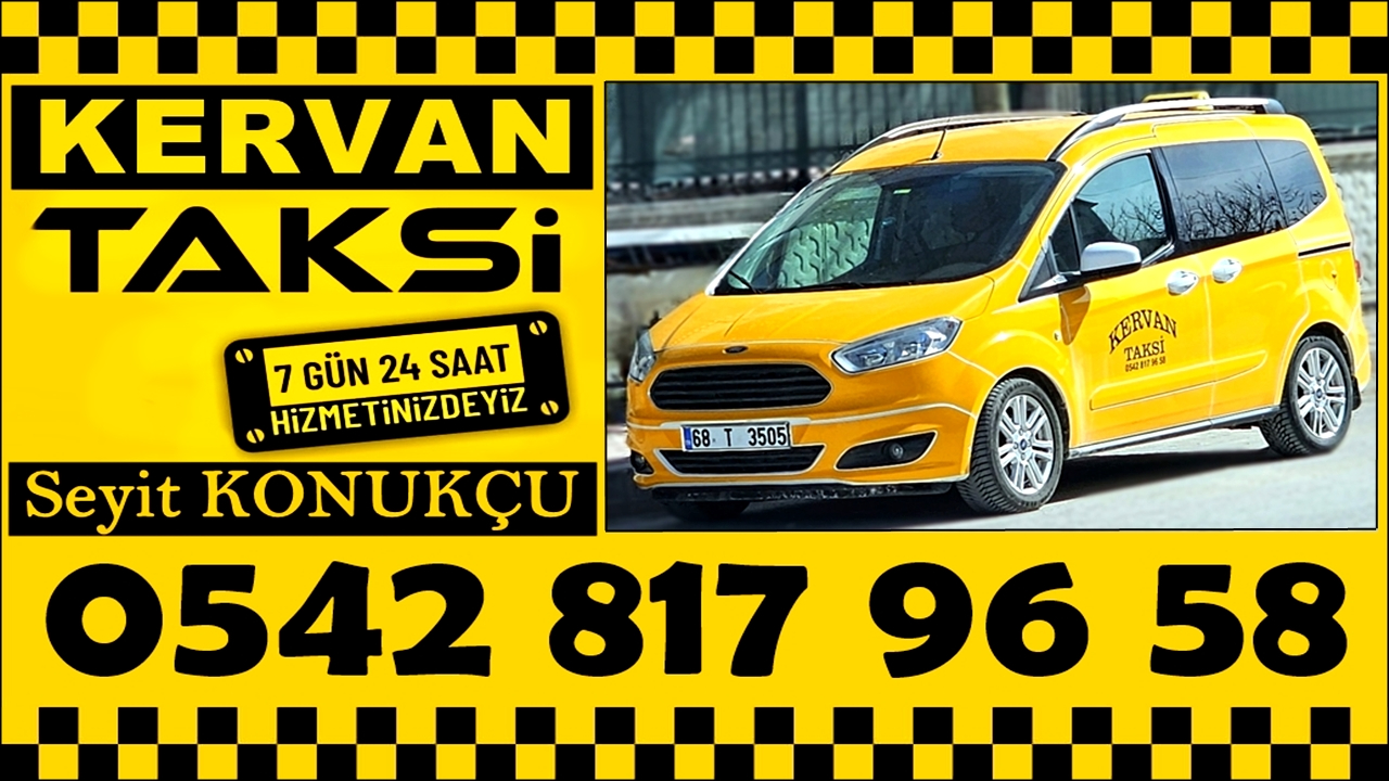 SULTANHANI KERVAN TAKSİ 0542 817 96 58
