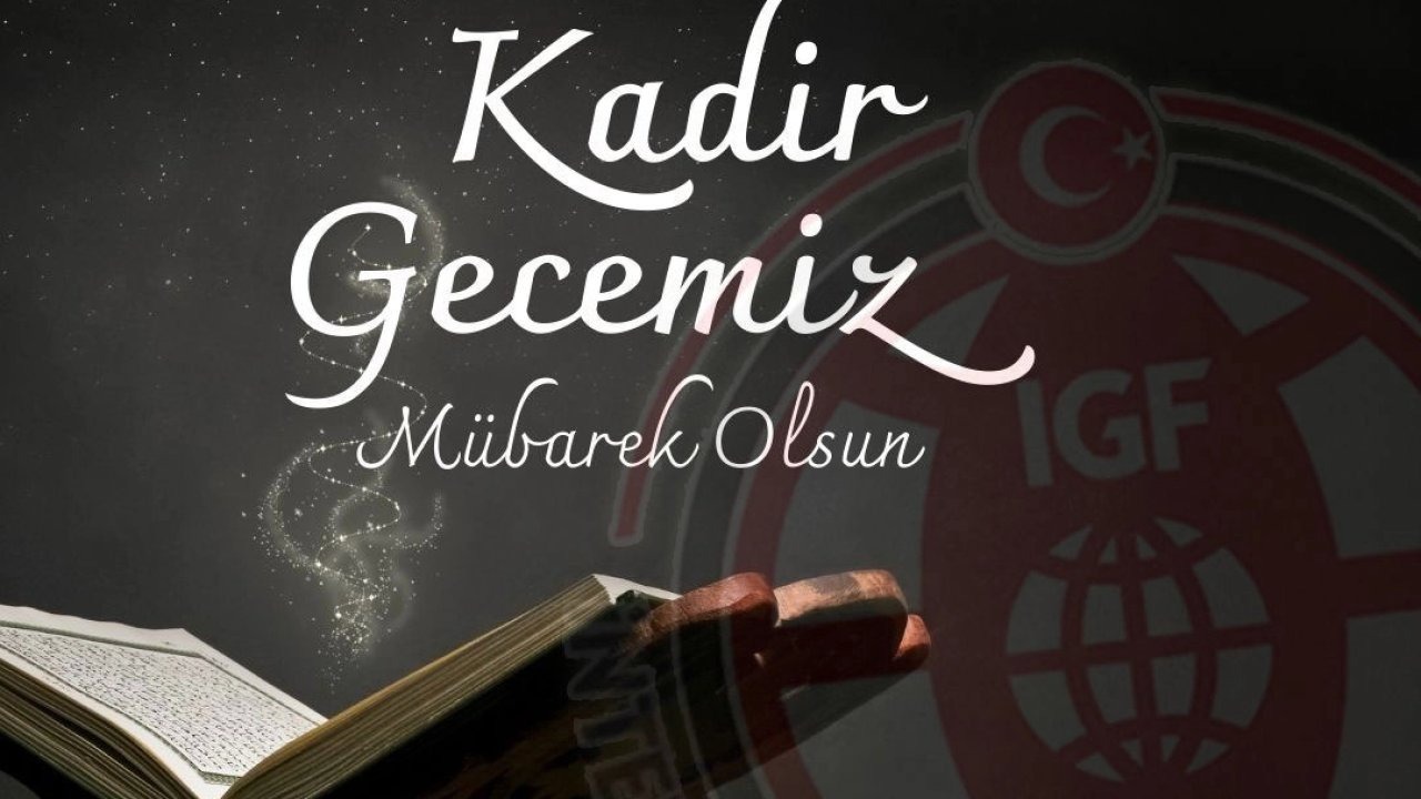 Bin aydan daha hayırlı... Kadir Gecemiz mübarek olsun