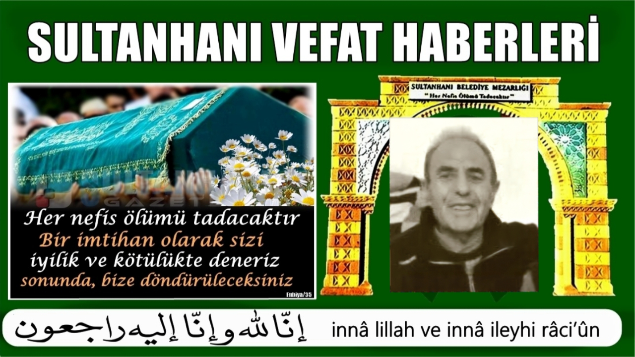 Halil Oğlu Ömer Faruk Konukçu Vefat Etti 01.04.2025 Salı