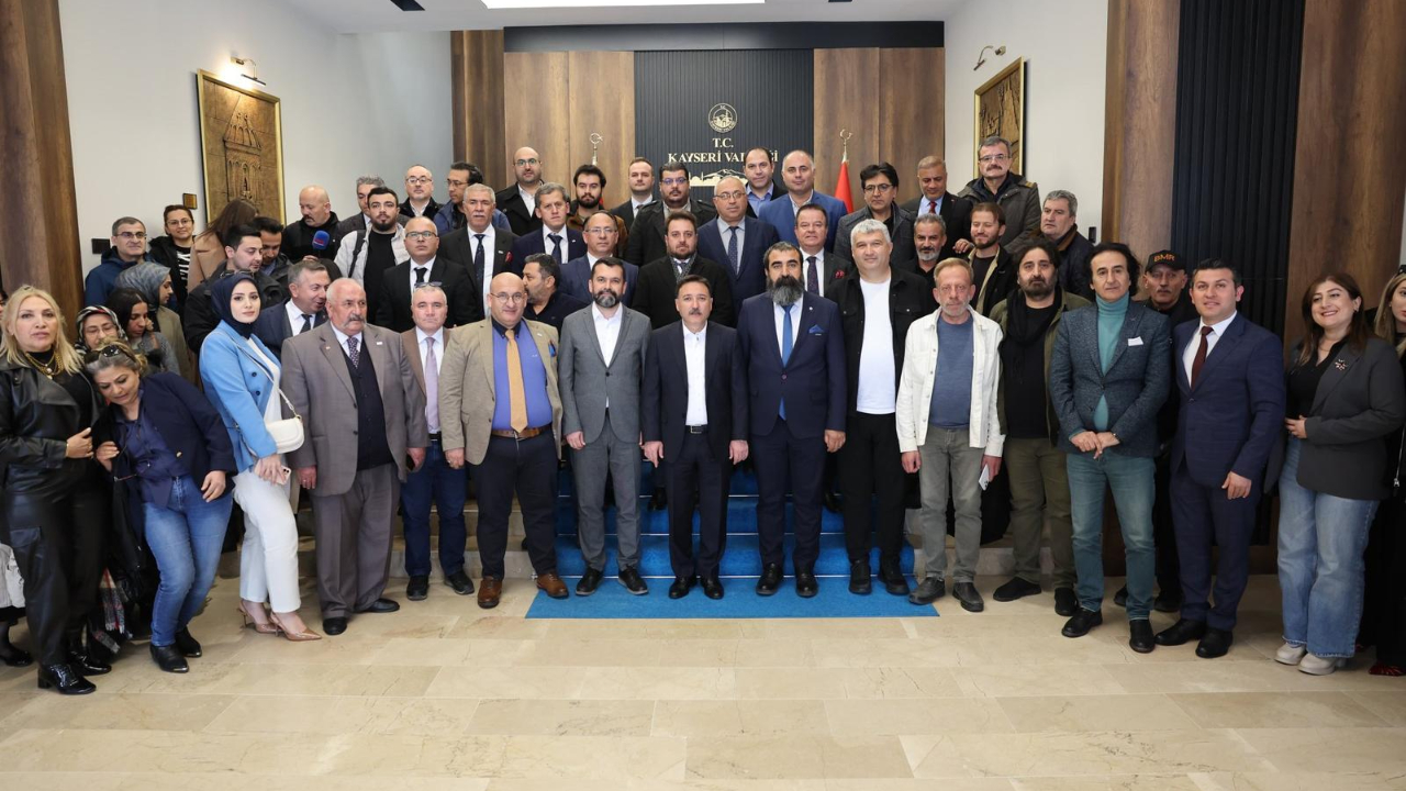 Gazeteciler Kayseri'deki Çalıştayda bir araya geldi