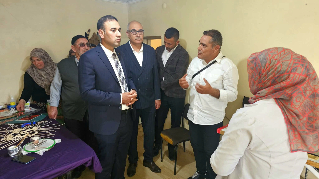 Sultanhanı Kaymakamı Bilal Göksun’dan Kırkdelik Halk Eğitim Merkezi Kursu Ziyareti