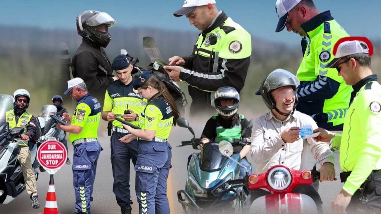 Ülke genelinde 5,5 ayda &#039;kask&#039;tan 475 bin sürücüye işlem yapıldı