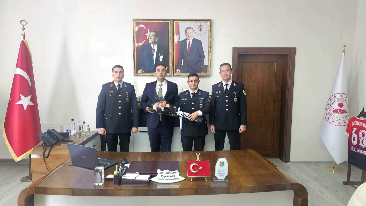 Sultanhanı&#039;nda Jandarma Teşkilatının 186. Kuruluş Yıl Dönümünde Anlamlı Ziyaret