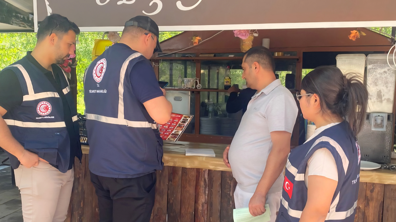 AKSARAY’DA TURİSTİK YERLERDE FİYAT DENETİMİ!