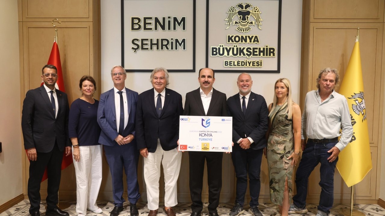 Konya’nın örnek bisiklet yatırımları anlatıldı