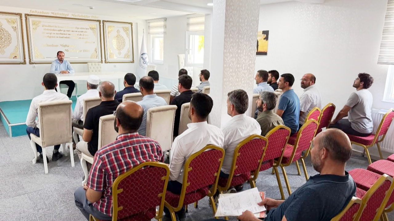 Sultanhanı Müftülüğünde Aylık Mutat Toplantı Gerçekleştirildi