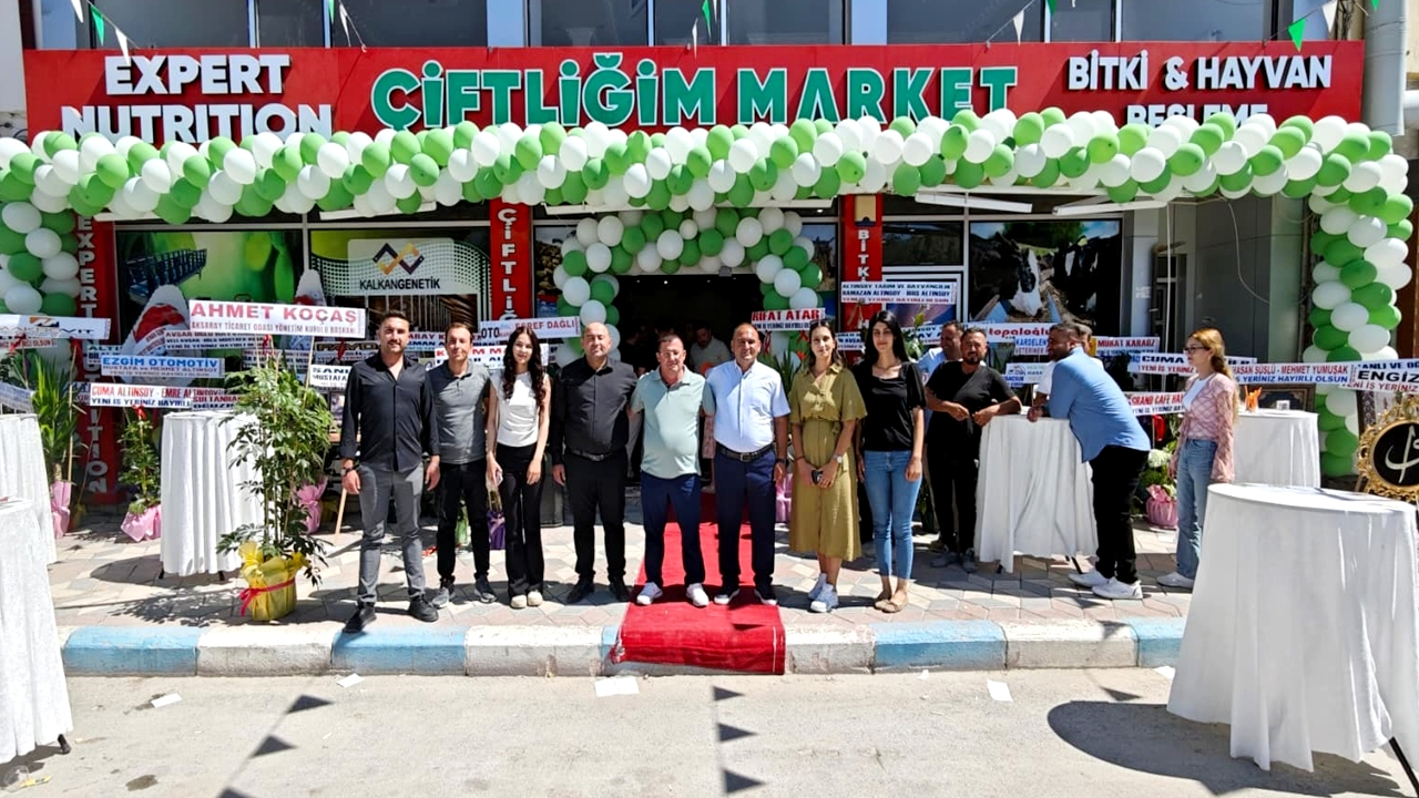 Sultanhanı’nda Çiftliğim Market Dualarla Hizmete Açıldı