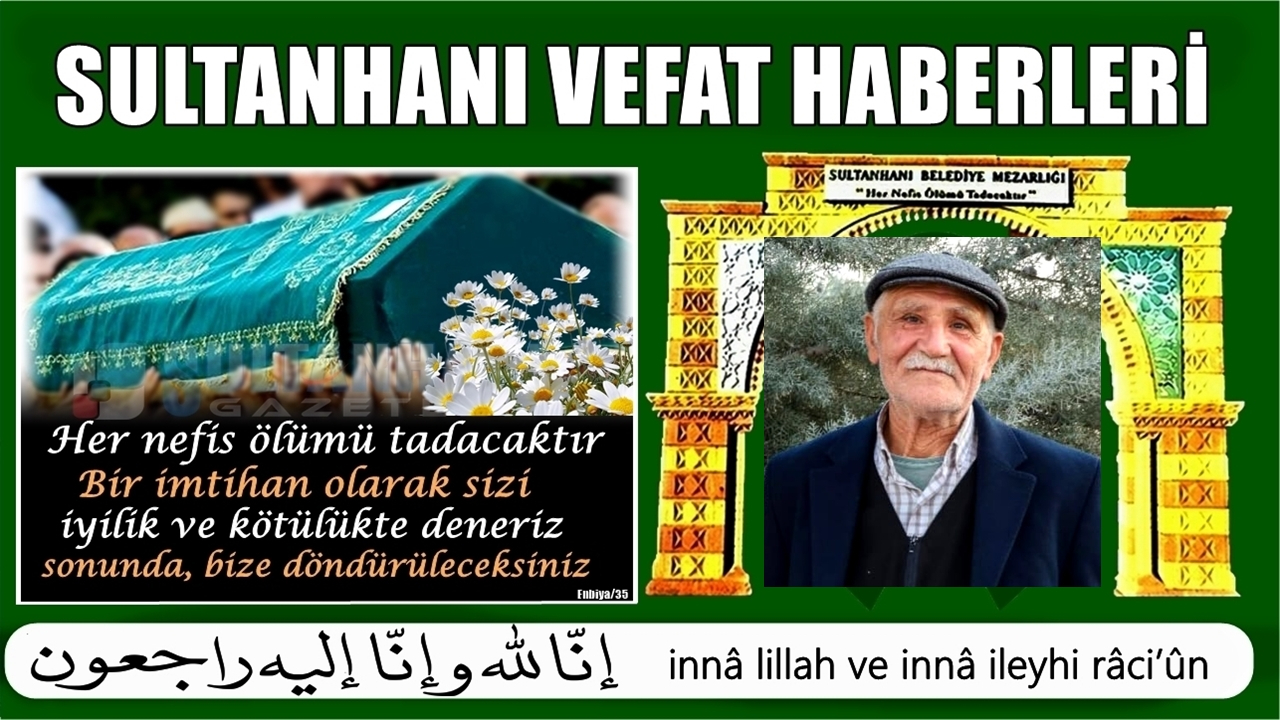 Ali Oğlu Hüseyin Güdemen Vefat Etti 01.09.2025 Pazartesi