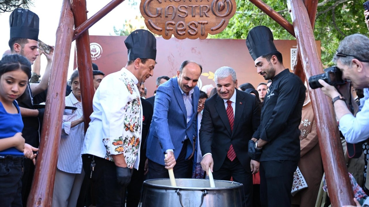 Konya&#039;da &#039;GastroFest&#039; coşkusu