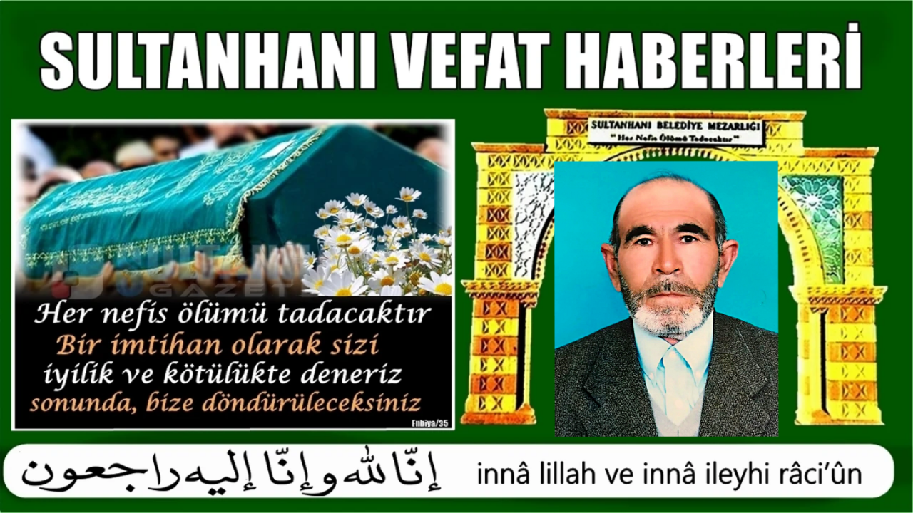 Hasan oğlu Sadık Telli Vefat Etti 18.09.2025 Perşembe