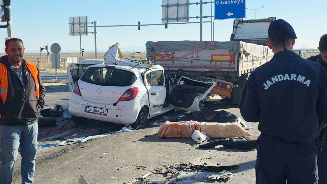 Eşmekaya'daki kazada sürücünün annesi yaşamını yitirdi