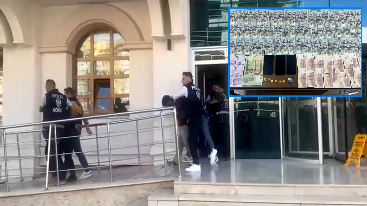 Konya&#039;da Kendilerini Polis, Savcı olarak tanıtıp dolandırıcılık yapan 3 kişi yakalandı