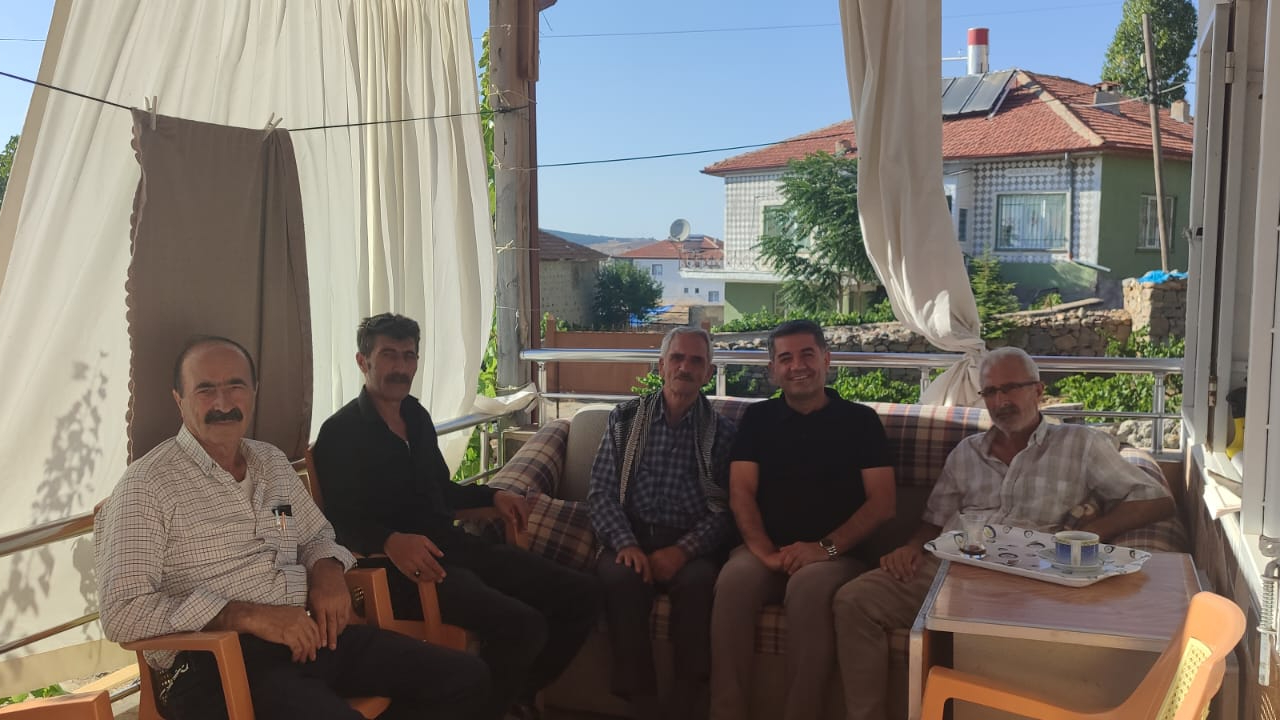 “55 Yıl Sonra Aksaray’daki Doğduğu Köye Geldi