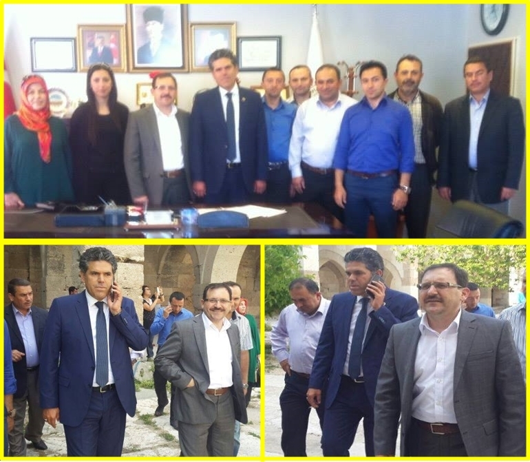 Ak Parti Merkez İlçe Başkanı Gizlenci&#039;den Sultanhanına Ziyaret