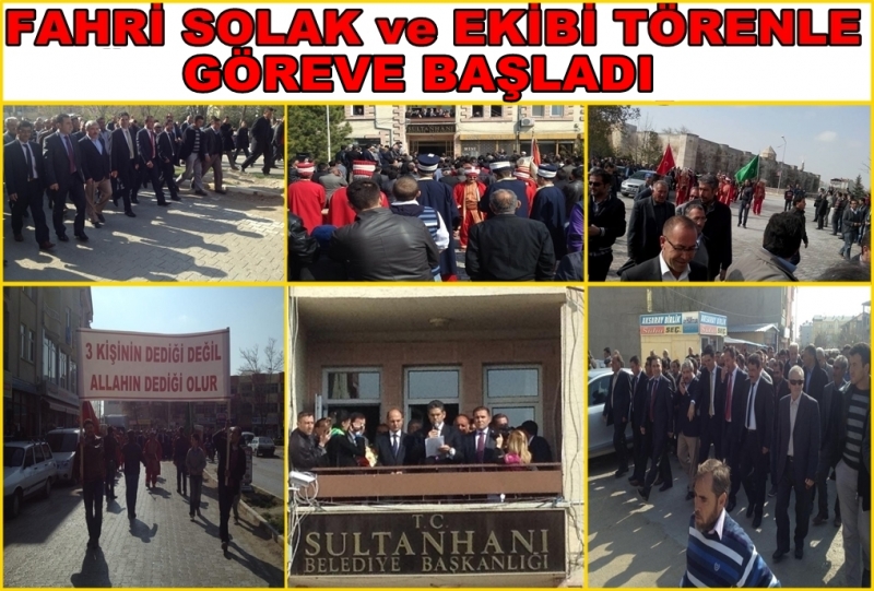 Genç Başkan Fahri Solak Törenle Görevine Başladı