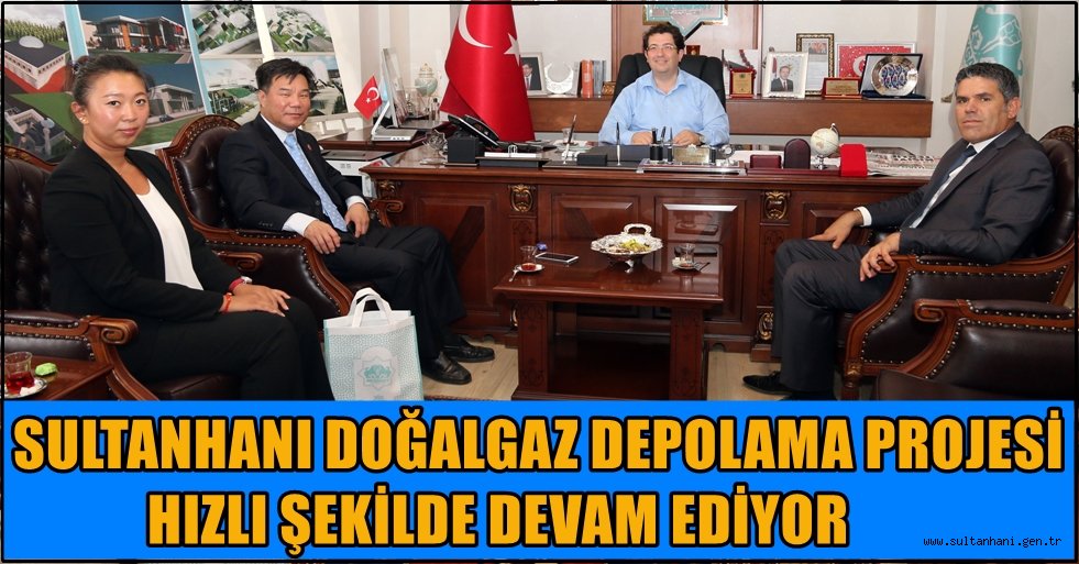 SULTANHANI DOĞALGAZ DEPOLAMA PROJESİ HIZLI ŞEKİLDE DEVAM EDİYOR