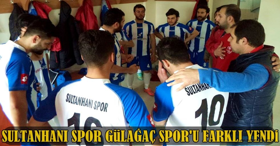 SULTANHANI SPOR GÜLAĞAÇ SPOR&#039;U FARKLI YENDİ