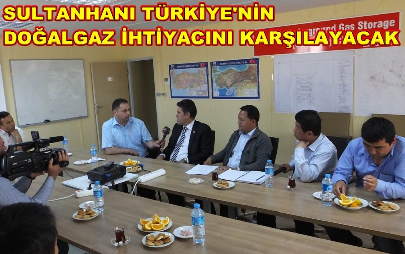Sultanhanı Türkiye&#039;nin Doğalgaz İhtiyacını Karşılayacak