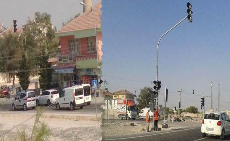 Sultanhanı'ında Artık Kırmızı Yanıyor