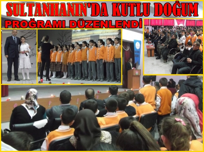 Sultanhanı’nda Kutlu Doğum Programı Düzenlendi