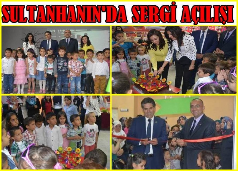 Sultanhanı&#039;nda Ana Sınıfı öğrencilerin&#039;den Yılsonu Sergisi