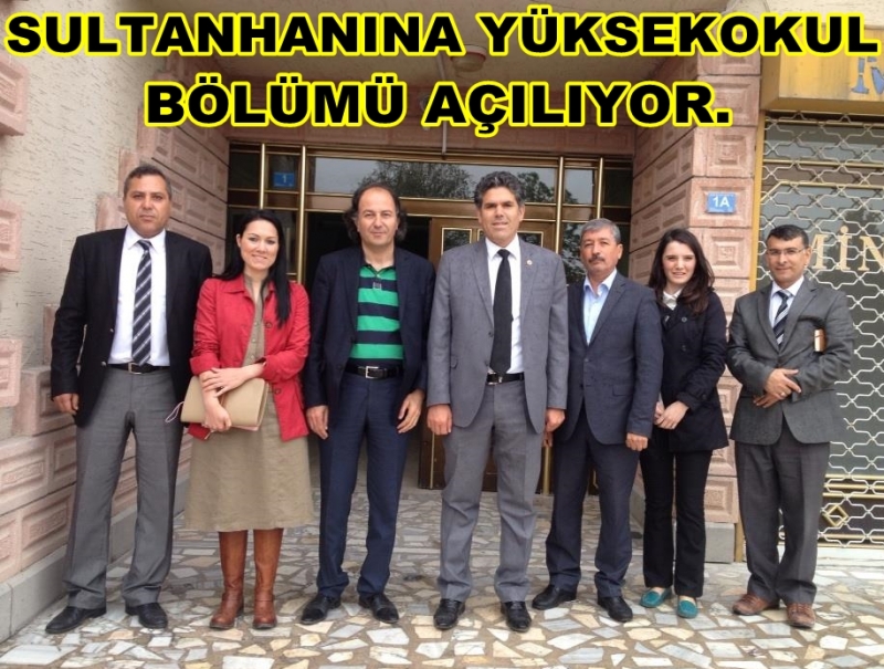 Fahri Solak , Sultanhanın'da üniversite Bölümü Buyıl Açılıyor