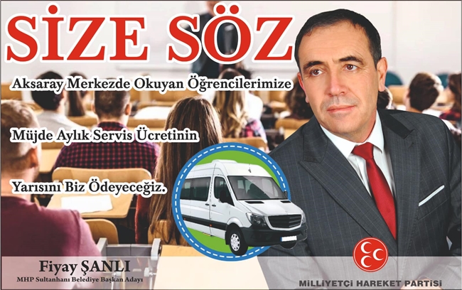 BAŞKAN ADAYI FİYAY ŞANLI'DAN YENİ İMAR ve KAT ARTIŞI SÖZÜ