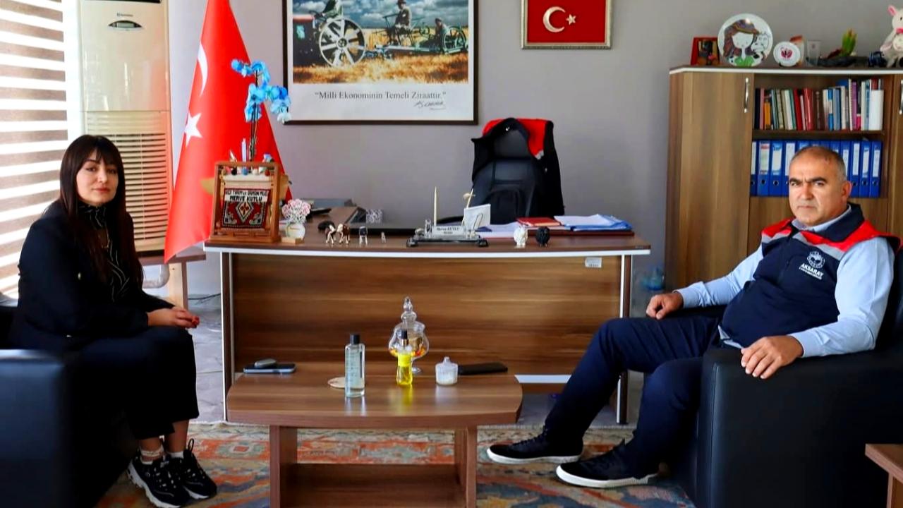 İl Tarım Müdürü Nejdet Demir’den Sultanhanı İlçe Tarım Müdürlüğü’ne Ziyaret