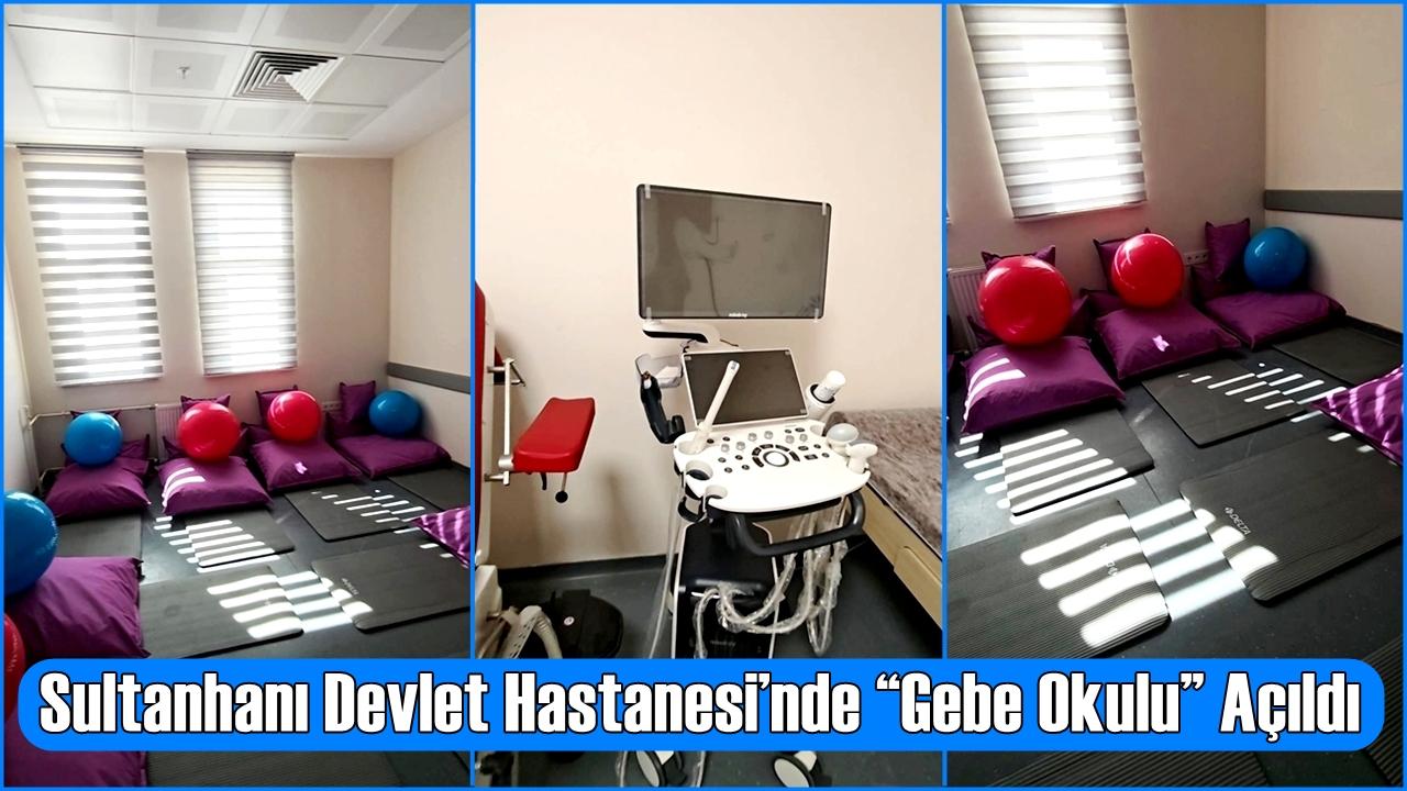 Sultanhanı Devlet Hastanesi’nde “Gebe Okulu” Açıldı