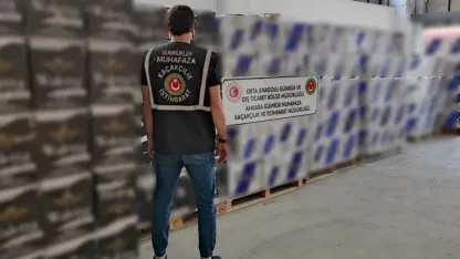 Gümrük ekipleri 51 milyon makaron ele geçirdi!