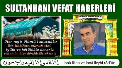 Celalettin Oğlu Musa Arıkboğa Vefat Etti 15.11.2025 Cumartesi