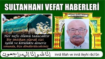 Derviş Oğlu Osman Avşar Vefat Etti 15.11.2025 Cumartesi