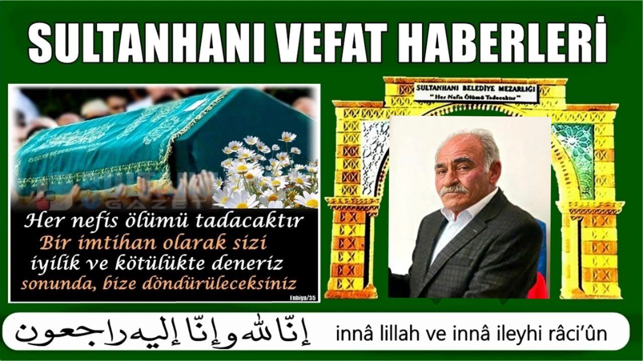 İsmet Oğlu Mehmet Emin Saman Vefat Etti 02.10.2025 Pazar