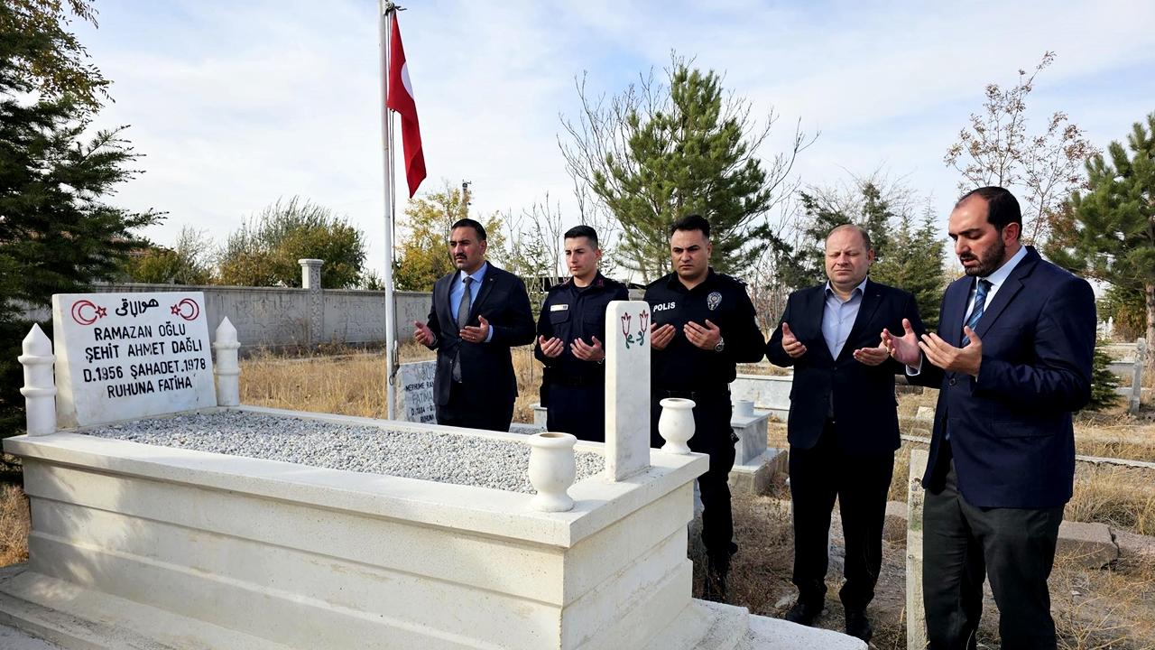 Şehidimiz Ahmet Dağlı Şehadet Yıldönümünde Anıldı