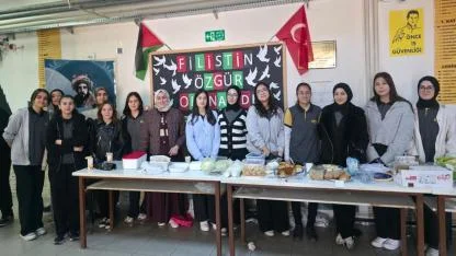 Aksaray Kanber Demir Anadolu Lisesi’nden Gazze İçin Anlamlı Kermes