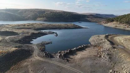 Aksaray’ın İçme Suyu Kaynağı Mamasın Barajı’nda Doluluk %15’e Kadar Geriledi