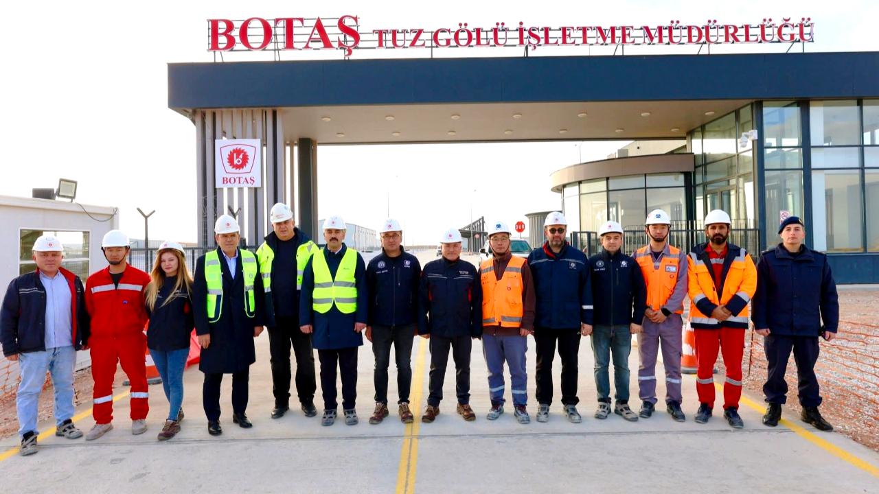 Enerji Güvenliğinin Kalbi Sultanhanı Doğalgaz depolama tesisine Protokol Ziyareti