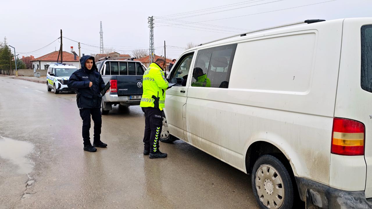 Sultanhanı Emniyetinden 2026 Yılbaşı Trafik Uygulaması