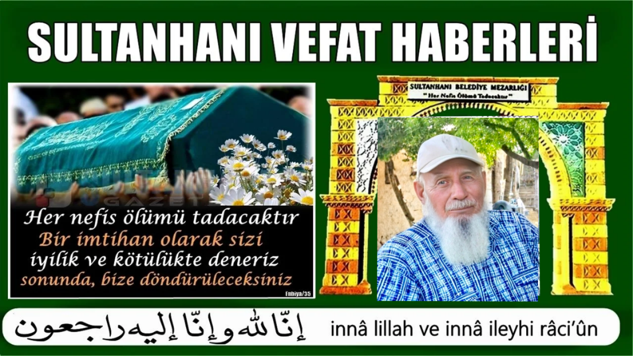 Bayram Oğlu Kemal Arıdal Vefat Etti 05-01-2026 Pazartesi