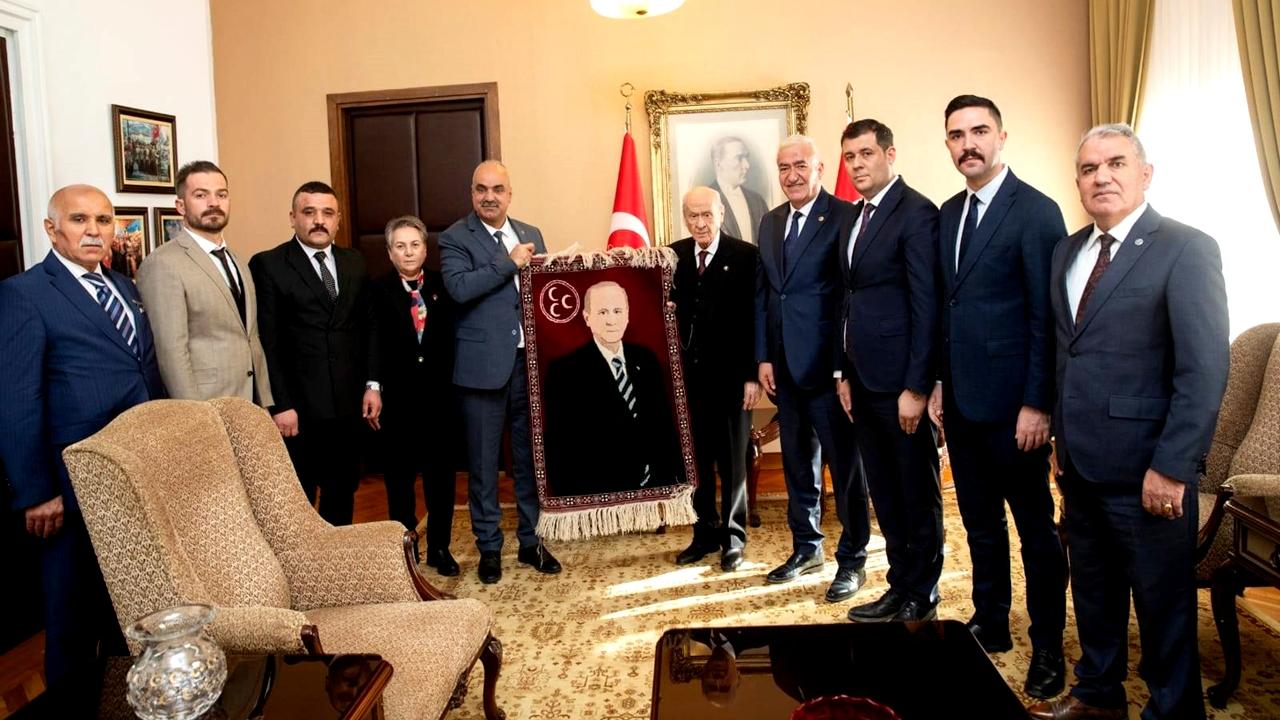 Eskil Heyetinden Devlet Bahçeli'ye Ziyaret