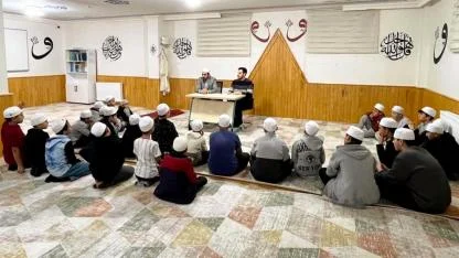 Kur’an Kursu Öğrencileri Doktor Mücahit Çavdar’la Söyleşide Buluştu