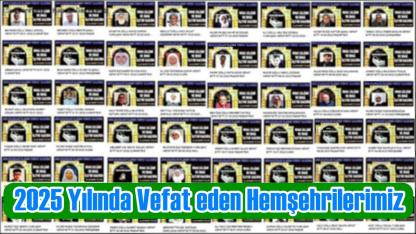 Sultanhanı'nda 2025 yılında 99 Hemşehrimiz Vefat Etti