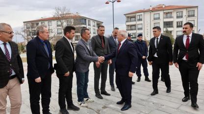 Vali Kumbuzoğlu’ndan Sultanhanı’na Veda Ziyareti