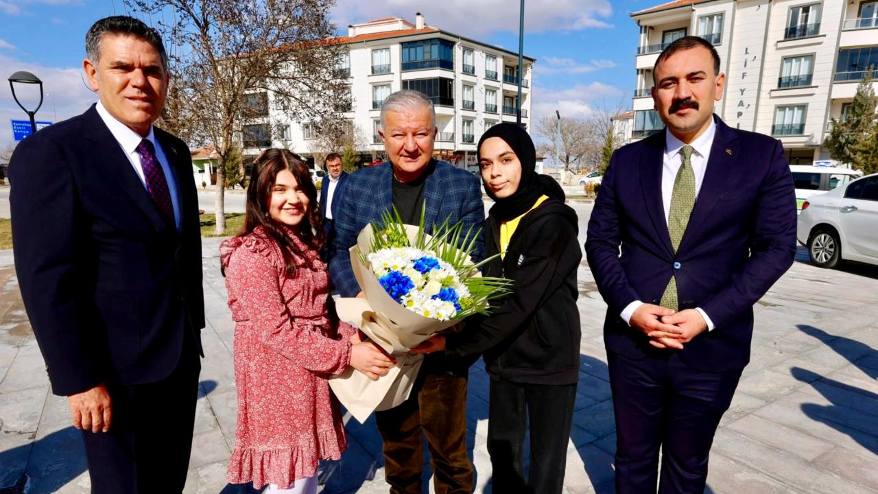 Aksaray Valisi Murat Duru Sultanhanı’nda Temaslarda Bulundu