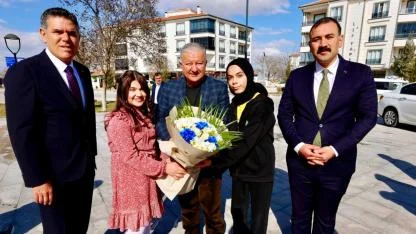 Aksaray Valisi Murat Duru Sultanhanı’nda Temaslarda Bulundu