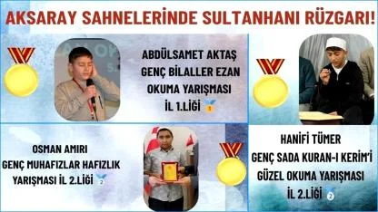 Sultanhanı İmam Hatip Ortaokulu İl Genelinde Gururlandırdı