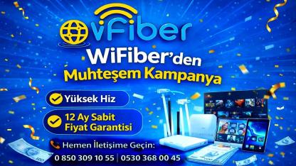 WİFİBER DE SINIRLI SÜRELİ KAMPANYA!