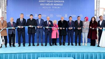 Konya Karatay'da Ahmet Yaşar Eşmekaya Aile Sağlığı Merkezi açıldı