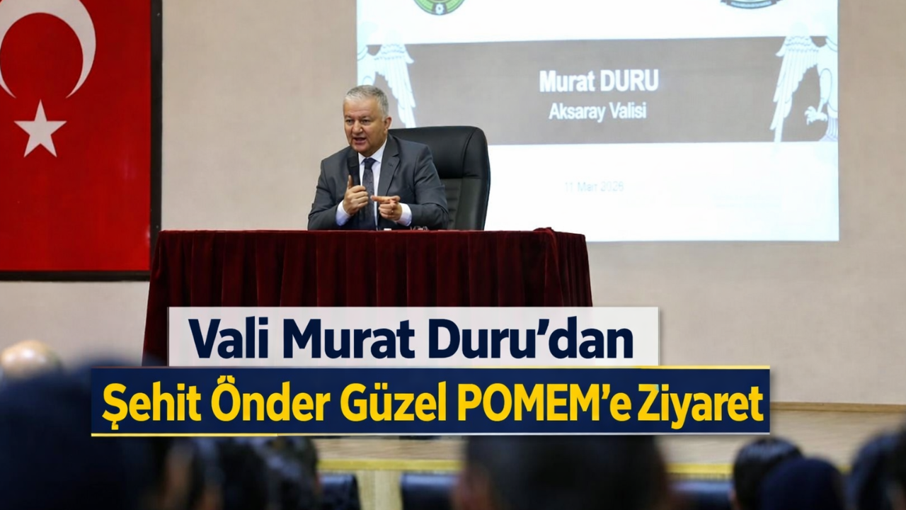 Aksaray'da Polis Adaylarıyla İftar Öncesi Buluşma: Vali Duru’dan Anlamlı Mesaj